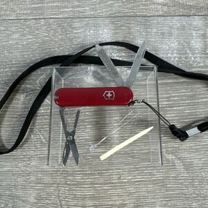 Victorinox Swiss Army Knife Red SD Classic 58mm With Mac Tools Logo